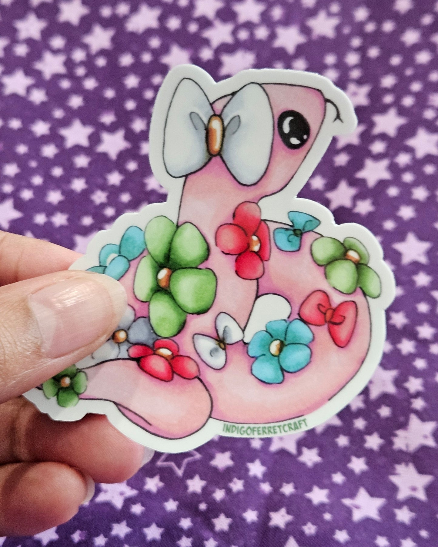 Kawaii Snake - Sticker