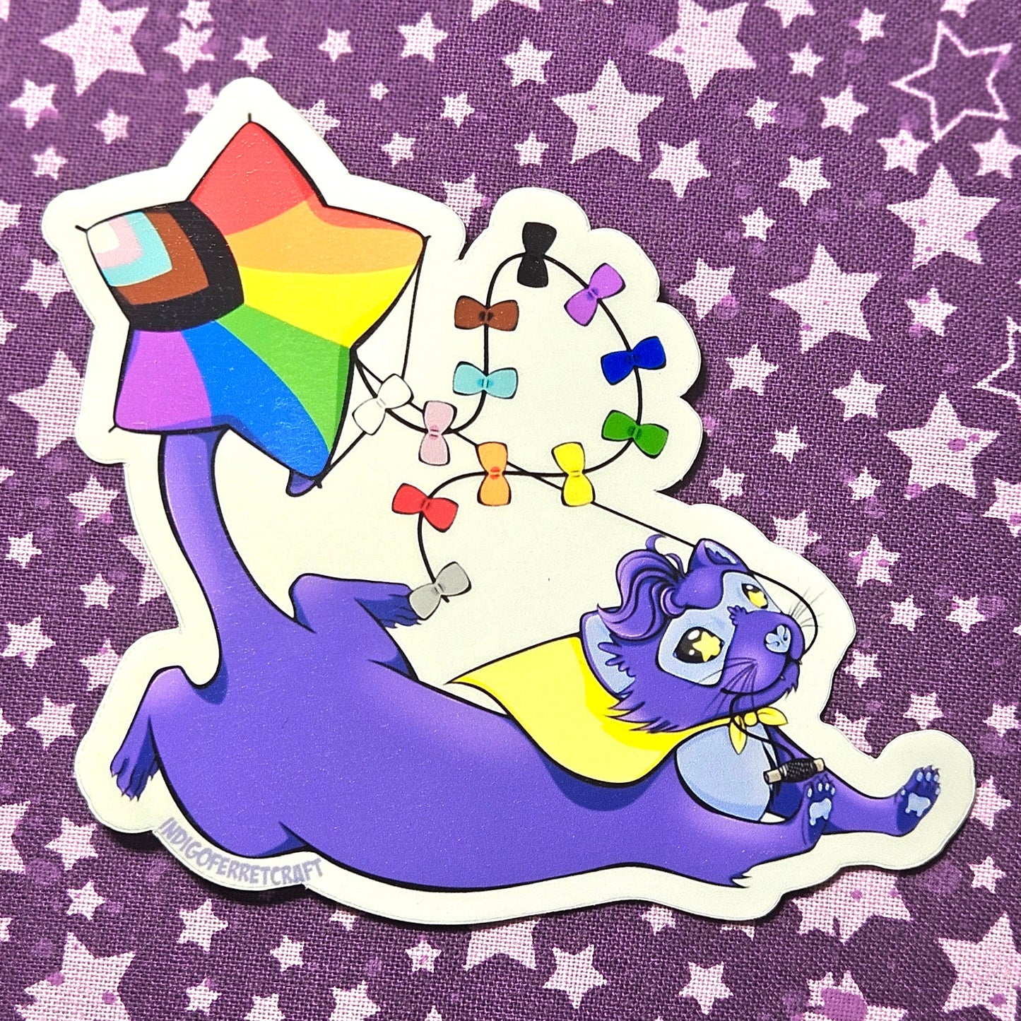 Show Your Pride Indy Kite - Stickers