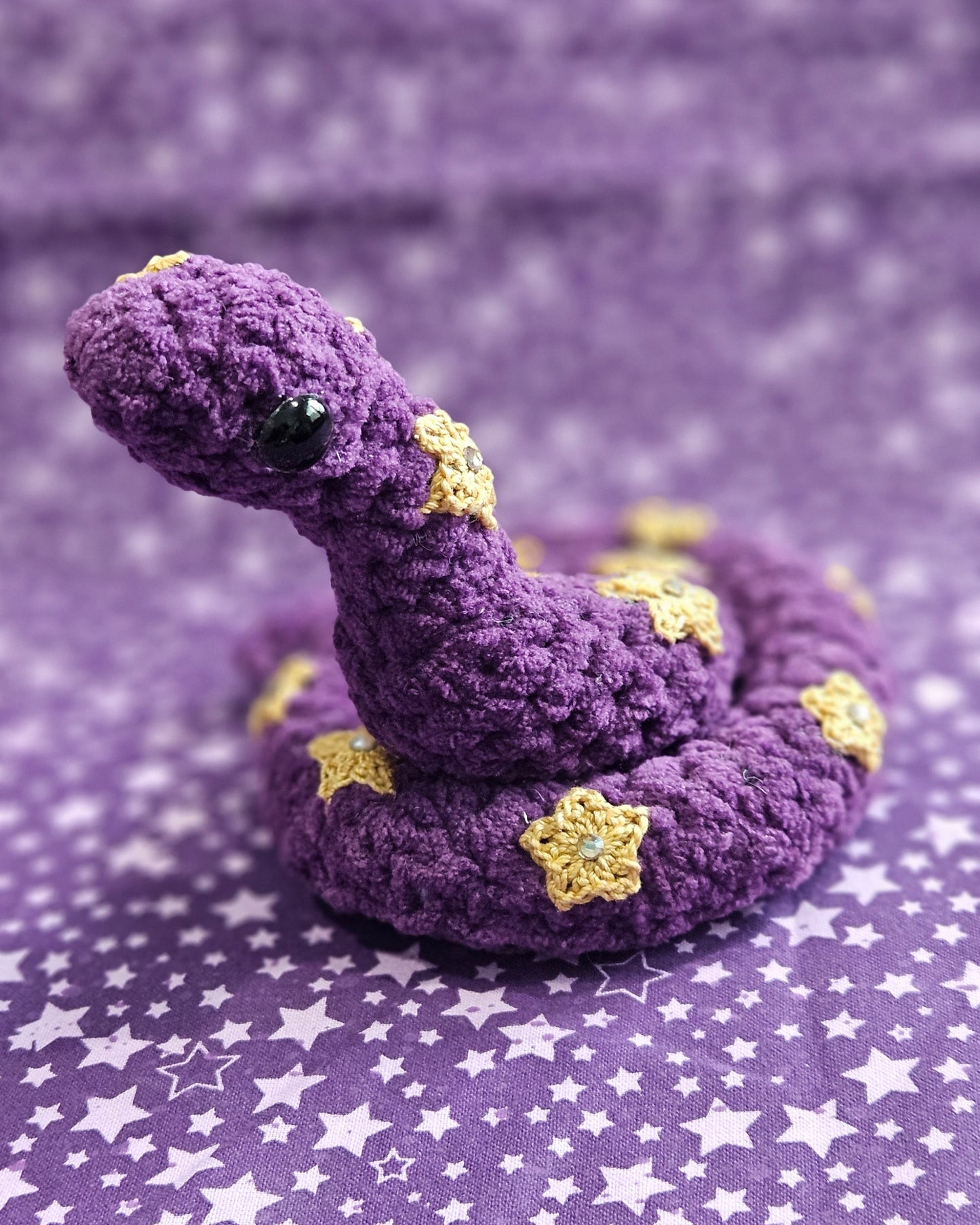 Star Snake - Crochet Amigurumi