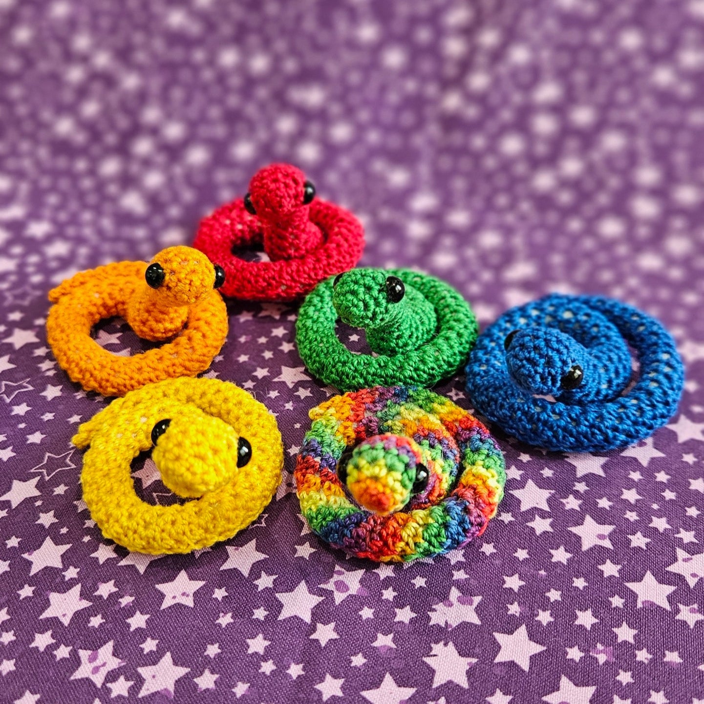 Mini Snakes - Crochet Amigurumi
