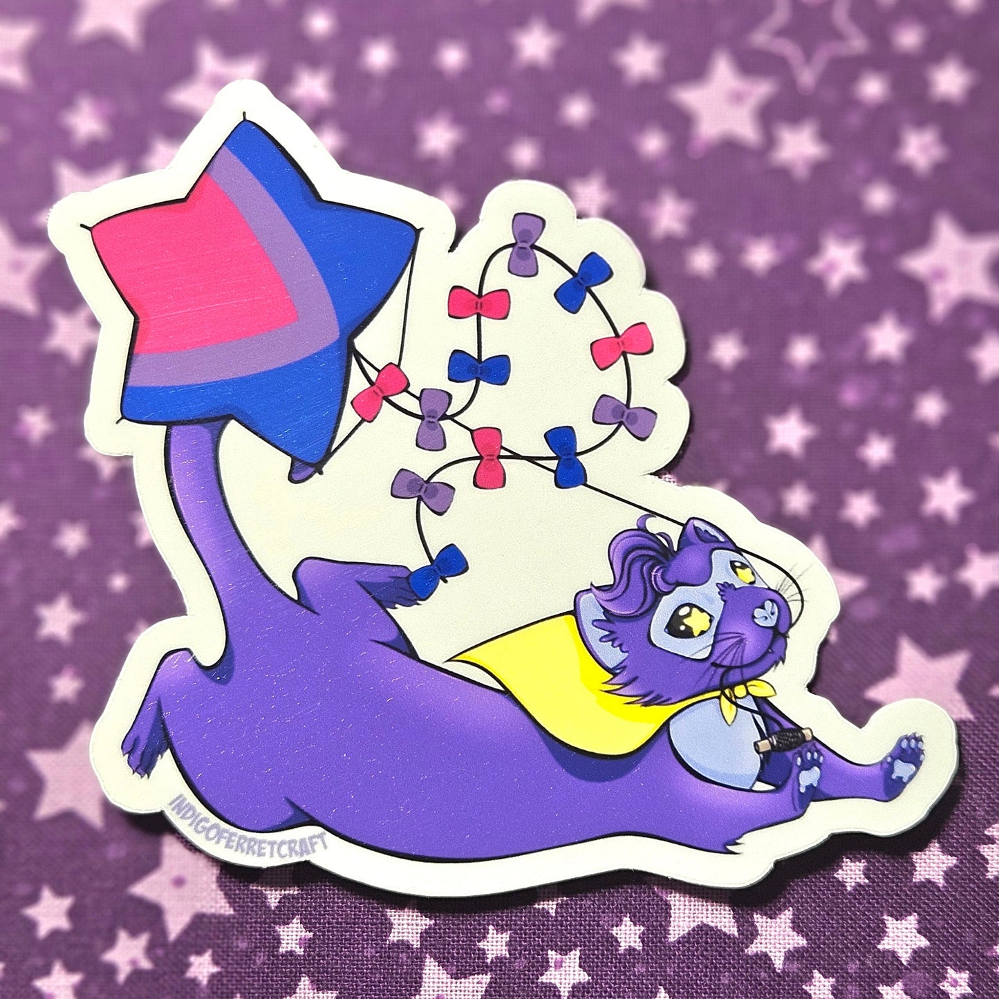 Show Your Pride Indy Kite - Stickers