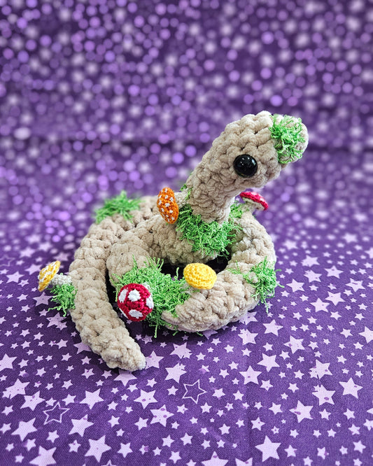 Cottage Core Snake - Crochet Amigurumi