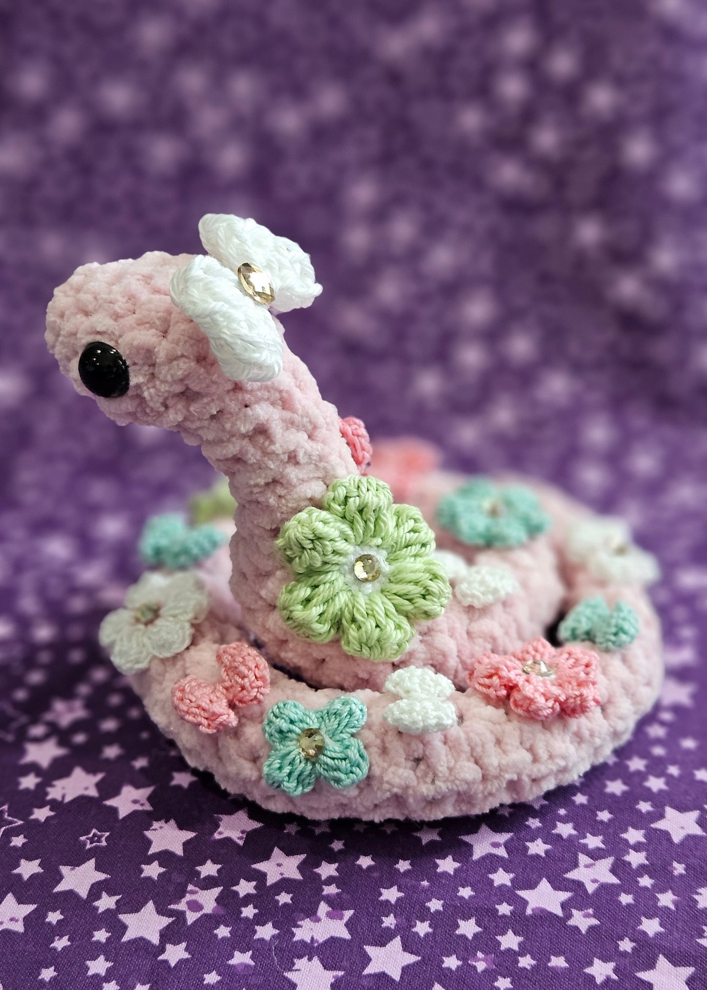 Kawaii Snake - Crochet Amigurumi