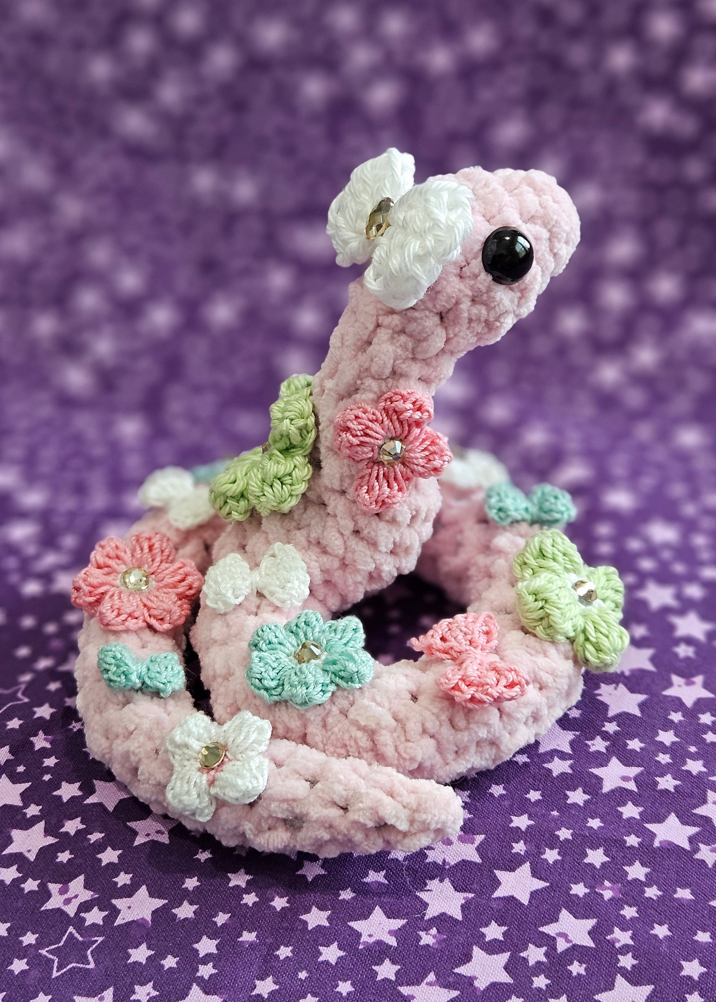 Kawaii Snake - Crochet Amigurumi