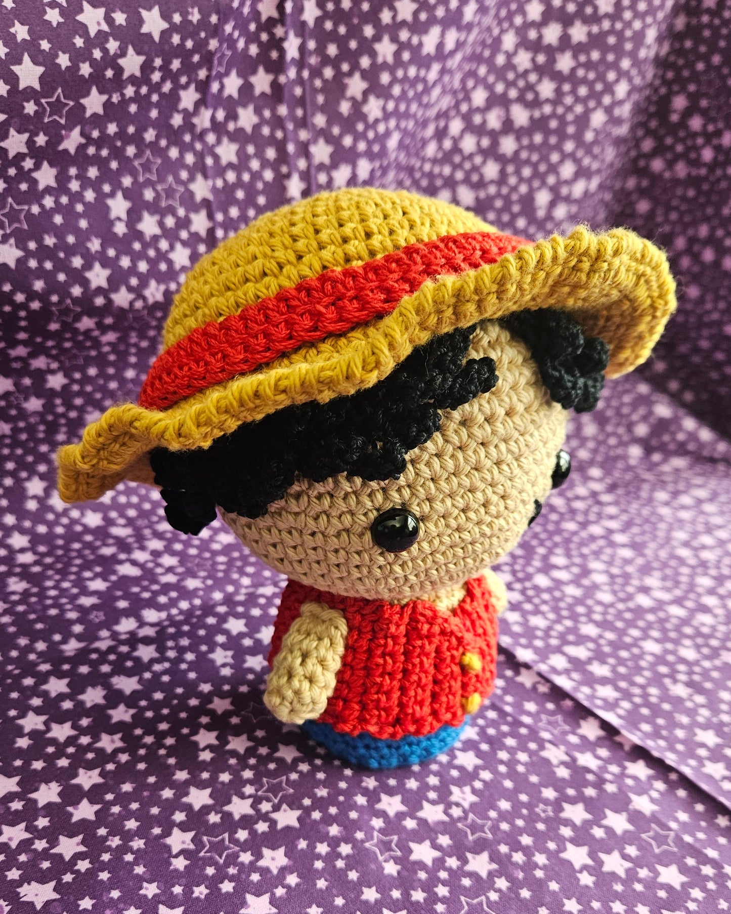 Straw Hat Pirate Amigurumi - Medium