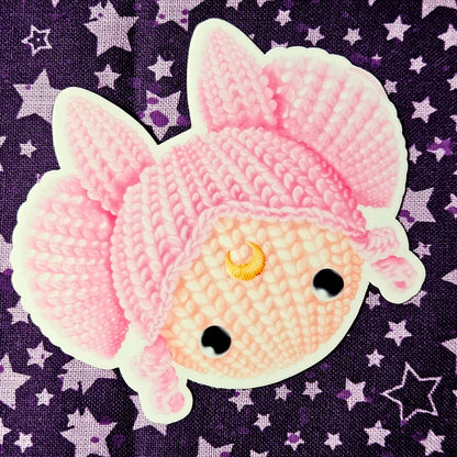 Galactic Magical MiniMoon Girl - Chiquita Sticker