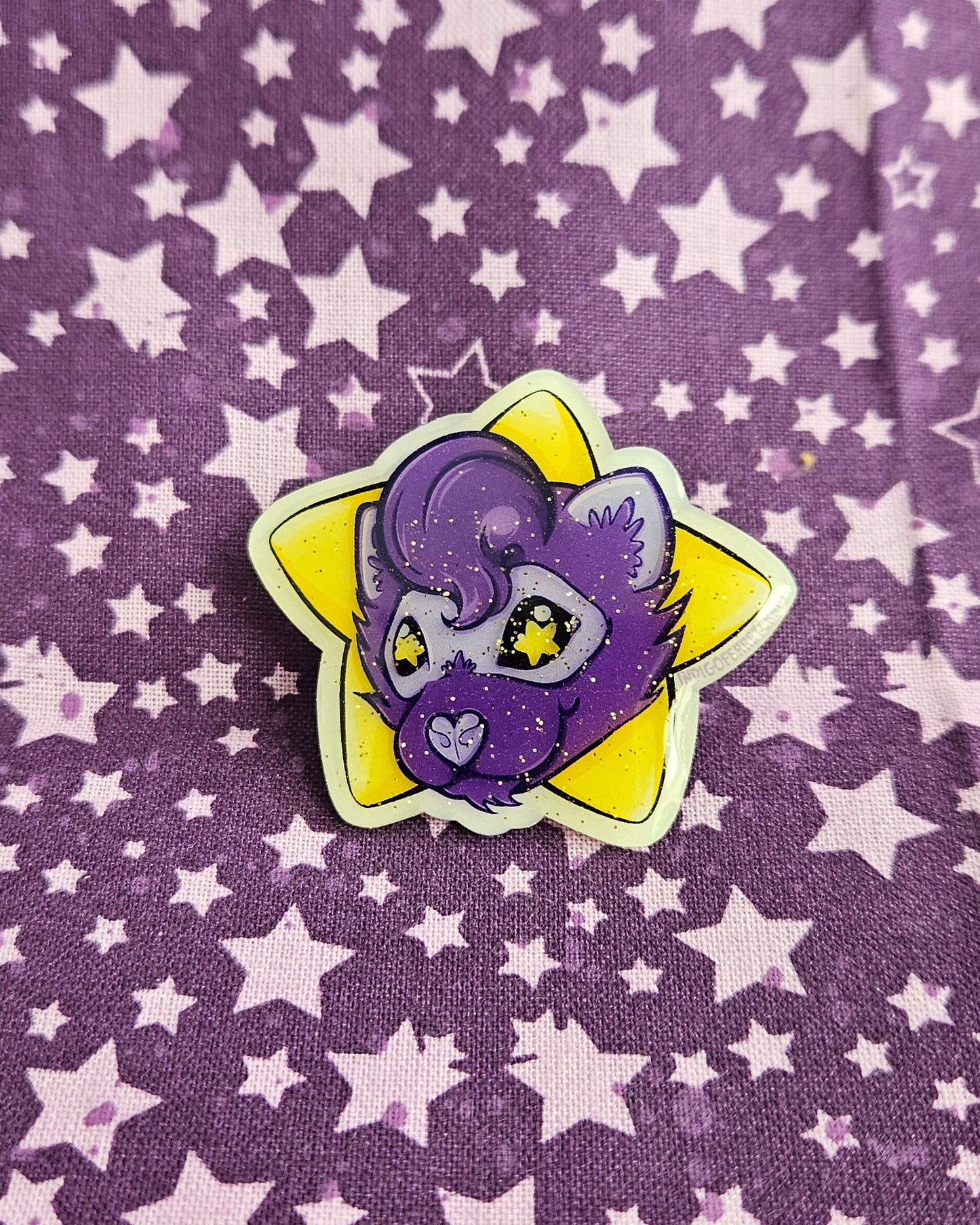 Indy Star - Acrylic Pin