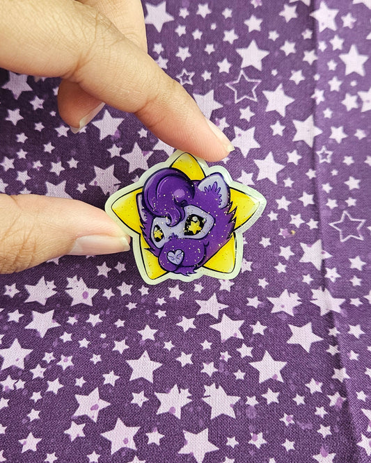 Indy Star - Acrylic Pin