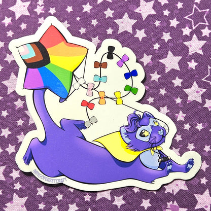 Show Your Pride Indy Kite - Stickers