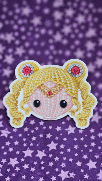 Galactic Magical Moon Girl - Chiquita Sticker