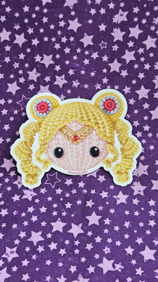 Galactic Magical Moon Girl - Chiquita Sticker