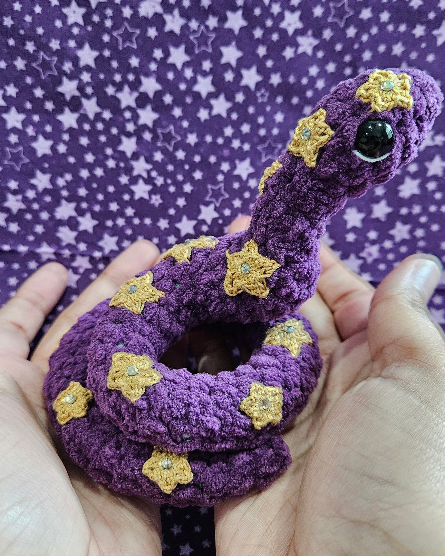 Star Snake -  Crochet Amigurumi
