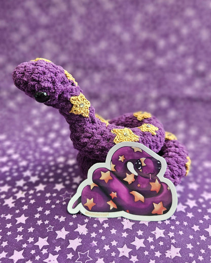 Star Snake -  Crochet Amigurumi